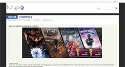 Desktop Screenshot of forum.kalypsomedia.com